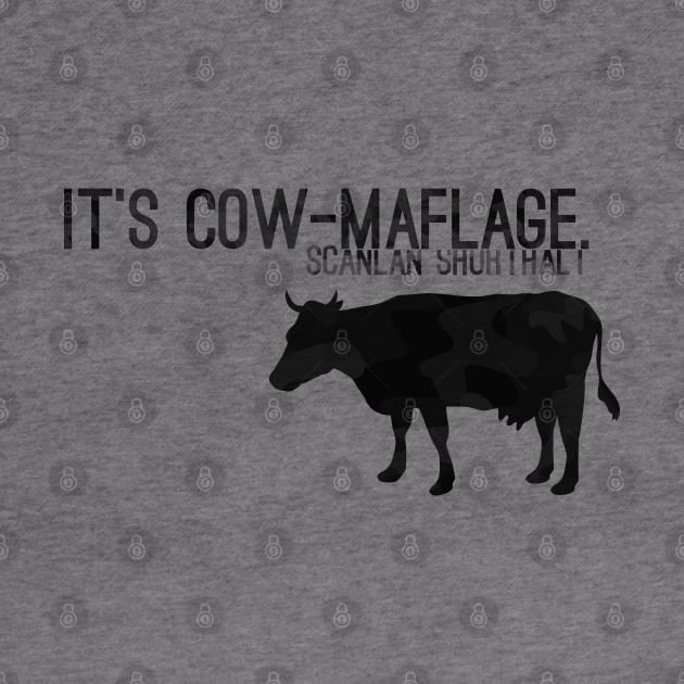 It’s cow-maflage. by galacticshirts